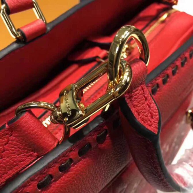 Louis Vuitton Replica Vosges Monogram Empreinte Leather Medium handbag M41492 Red(kd-732801)