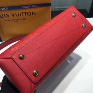 Replica Louis Vuitton M41491 Vosges MM Tote Bag Monogram Empreinte Leather  For Sale