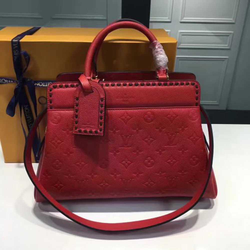 Louis Vuitton Monogram Empreinte Vosges MM Handbag