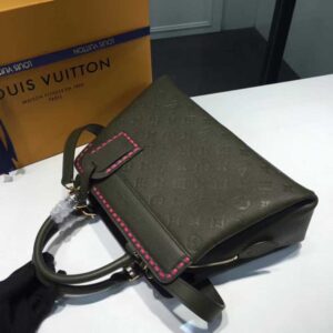 Louis Vuitton Replica Vosges Monogram Empreinte Leather Medium handbag M43250 Green(kd-732804)