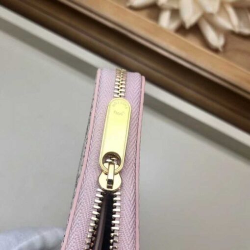 Louis Vuitton Replica Zippy Coin Purse Damier Azur Canvas N60229 Rose Ballerine