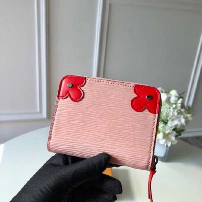Louis Vuitton Replica Zippy Coin Purse in Epi leather M62971 Pink