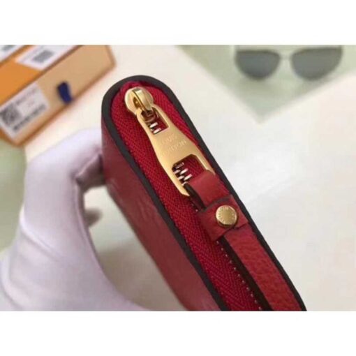 Louis Vuitton Replica Zippy Coin Purse in Monogram Empreinte Leather M60740 Red