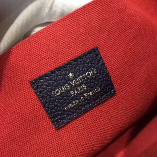 Louis Vuitton Replica pochette felicie monogram empreinte M64099 Marine Rouge(KD-741902)