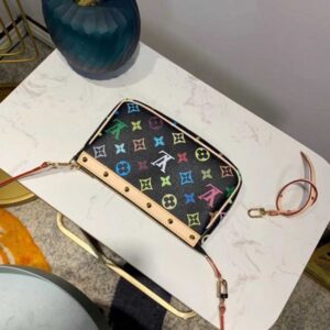 Louis Vuitton Replica vintage multicolor monogram mini bag M92649 BLACK