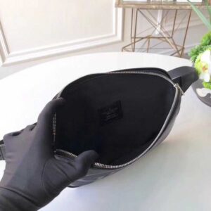 Louis Vuitton Replica x Supreme Epi Leather Waist Bag Black 2018