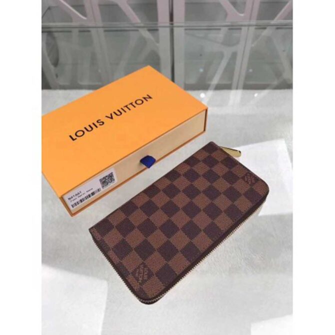 Louis Vuitton Replica zippy wallet damier ebene n41661